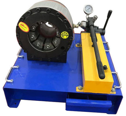 Good price 1/4 To 2 Inch Manual Hose Crimping Machine 600t Hydraulic Pipe Clamp Machine online