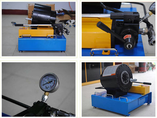 Good price 6-51mm Manual Hose Crimping Machine 600t Pressure Crimper Easy To Operate online