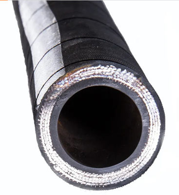 Good price 3 8 Inch Spiral Hydraulic Rubber Hose Flexible Wire Braided Rubber Hose Large Caliber online