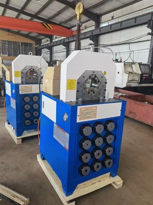 Good price 5.5kw PLC Hose Pressing Machine Hydraulic Pipe 4kw Intelligent Control System 3 Inch CBK-120 online