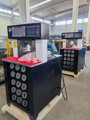 Good price CBK-120 Large Range Ac Pipe Crimping Machine 6-76mm Air Con Hose Crimper online