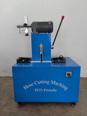 128kg Electric Rubber Hose Cutting Machine with Electric Power