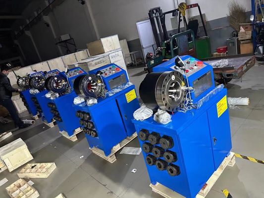 Good price Reliable Rubber Hose Crimping Machine with 860*640*1300 Mm Dimensions online