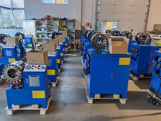 Good price 860*640*1300 Mm Electric Rubber Hose Crimping Machine Easy To Operate online