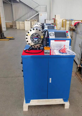 Good price Electric Rubber Hose Crimping Machine 860*640*1300 Mm Electric And Power Source online