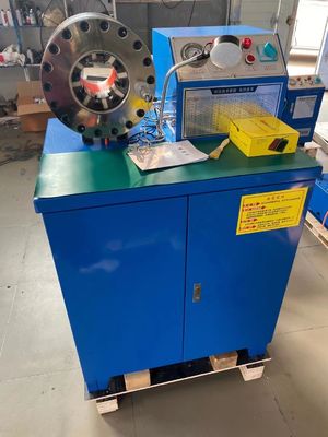 Good price Electric Rubber Hose Crimping Machine 860*640*1300 Mm System Pressure 31.5mpa online