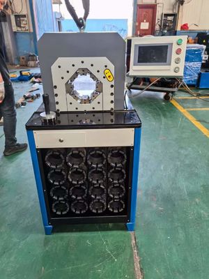 Good price 1250kg Crimping Range 6-51 Mm For Super Thin 2 Inch And Nice Colour And Design 15 Dies AC Hose Crimper online