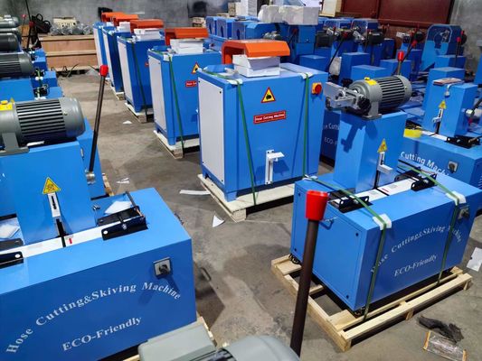 Good price CE Certified Hose Cutting Machine For 2inch 6SP 1 Cutting Range And Performance online
