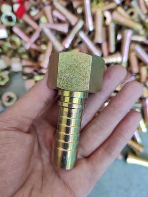 Good price Different Raw Material Carbon Steel Threaded Oil Pipe Joint Hydraulic Hose Fittings Stainless Steel Oil Pipe Joint online