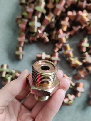 Good price Big Size Stainless Steel And Carbon Steel Threaded Hydraulic Hose Fittings Stainless Steel Customized Thread Adapter online