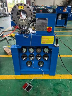 Good price Efficient And Durable Portable Hydraulic Hose Crimper Crimping Range 1/4-1.5 Inch 6-38mm Electric Hose Crimping Machine online