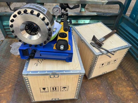 Good price 6-25mm Without E 1 Inch Manual Hose Crimping Machine For Fast Crimping Speed 10pcs/h online