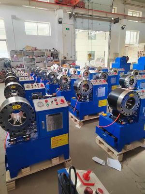 Good price PLC Control DX68 Hose Crimping Machine  Max Opening 114mm online