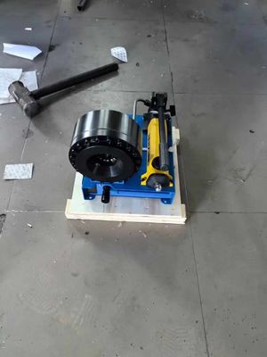 Good price 1 Inch 6-25mm 1/4 To 1 Inch Portable Manual Hydraulic Hose Pipe Crimping Equipment / Rubber Hose Crimping Machine 10pcs/H Vehicle Hose Fitting Crimper online