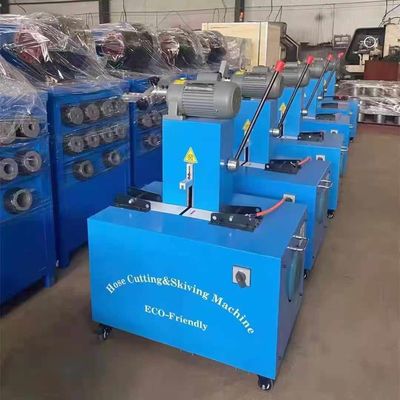 Good price Electric 2 Inch 6-51mm 1/4 To 2 Inch Hose Cutting And Skiving Machine  With Blade Rubber Hose Cutting Machine online