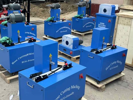 2 Inch 6-51mm 1/4 To 2 Inch Hose Cutting And Skiving Machine Rubber Hose Cutting Machine With Electric Power