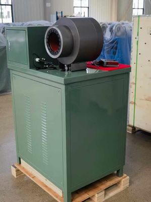 Green Color Electric 2 Inch Compact Structure Hydraulic 10 Dies Hose Crimping Machine / Hose Crimper