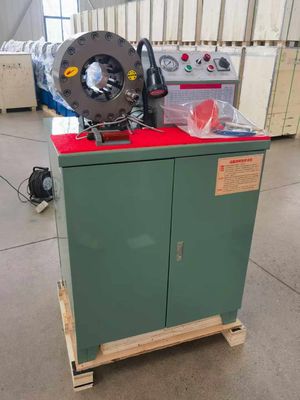 Compact Structure Hydraulic Hose Pipe Crimping Machine 3kw  Hydraulic Hose Crimper