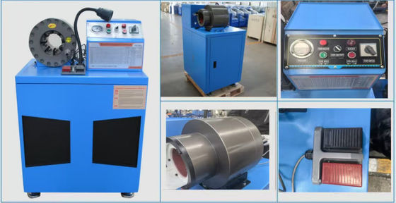 Good price 10 Dies 500 Pieces Per Hour Portable Hose Crimping Machine Hydraulic Hose Crimper online