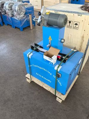 High-Performance Electric 2 Inch 6 Layers Hose Cutting And Skiving Machine With Blade