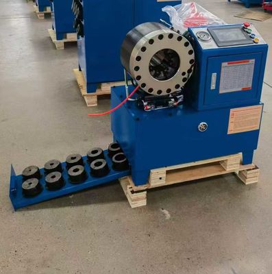 Good price PLC Control System 2 Inch 10 Dies DX68 Hose Crimping Machine Hose Crimper online