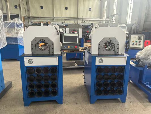 2 Inch PLC 5.5kw Hydraulic Hose Pressing Machine 4kw Hydraulic Fitting Press Big Elbow CBK-51B