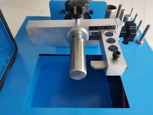 12v Blue Color Car Lading 35kg Hose Skiving Machine 2 Inch Motor Power 0.4kw For Benefit / Hose Peeling Machine