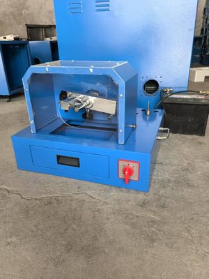 Portable And Lightweight 12V Vlotage Car Loading Electric 2 Inch Blue Color Hose Skiving Machine 530mmX480mmX500mm 35kg For Hose Skiving Machine/Hose Peeling Machine