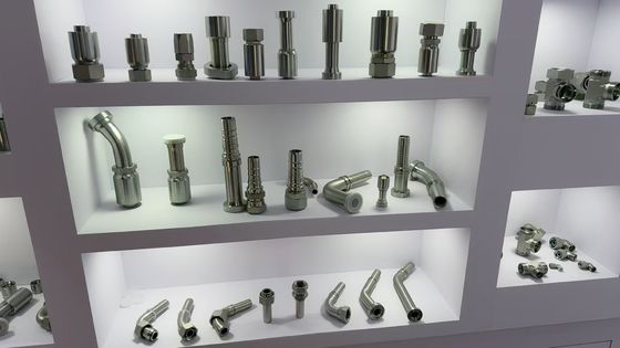 Threaded Bsp Hydraulic Hose Fittings Stainless Steel Male Female Quick Couplers For Different Size  From 1/4” straight, 45°, 90° to 1 inch