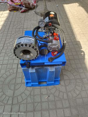 12V/24V 7 Dies 1 Inch Braided Hose Crimper Battery Drive Hydraulic Hose Pipe Crimping Machine/Hose crimping machine 6-25mm