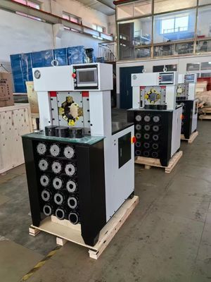 3 Inch 6-76mm With 15 Dies High Pressure Super Thickness Black Colour Hose Crimping Process AC Hose Crimping Machine/hose Crimper/hose Pressor With Withhold Faster Crimping Force 1500T