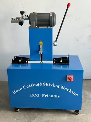 2-Inch Electric Rubber Hose Cutting and Skiving Machine 128kg 380V/220V