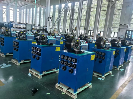 600T Hydraulic Rubber Hose Crimping Machine 6-51mm 220V-415V