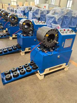 Good price DX68 Hose Crimping Machine with 6-51mm Crimping Range 2 Inch Capacity and 10 Dies Included online