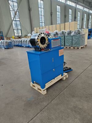 2 Functions Hydraulic Hose Crimping Machine with Dual Functionality and Heavy-Duty Construction for Industrial Applications