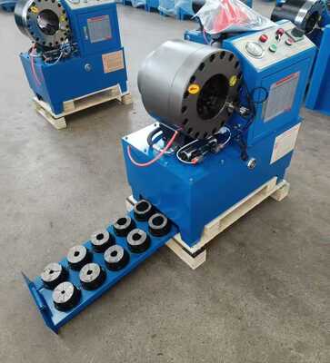 DX68 Mobile Hydraulic Hose Crimping Machine with New Technology Forging Process and 220v/240v/380v/415v Voltage Options