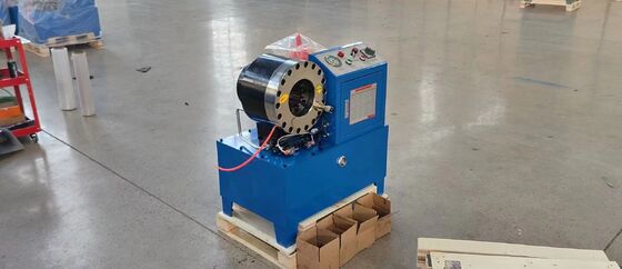 DX68 Hydraulic Hose Crimping Machine with 6-51mm Crimping Range 10 Dies and 200 Pcs Per Hour Efficiency