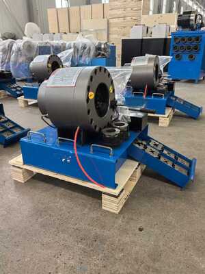 High Efficiency 600T Manual Hose Crimping Machine with 6-51mm Crimping Range for Hydraulic Applications